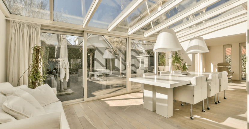 Glass Garden Buildings